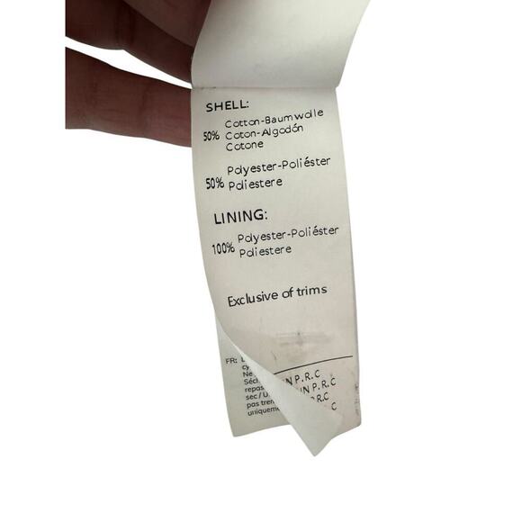 Cupshe Blue & White Stripe Lace Ruffled Mini Dress - Picture 10 of 14